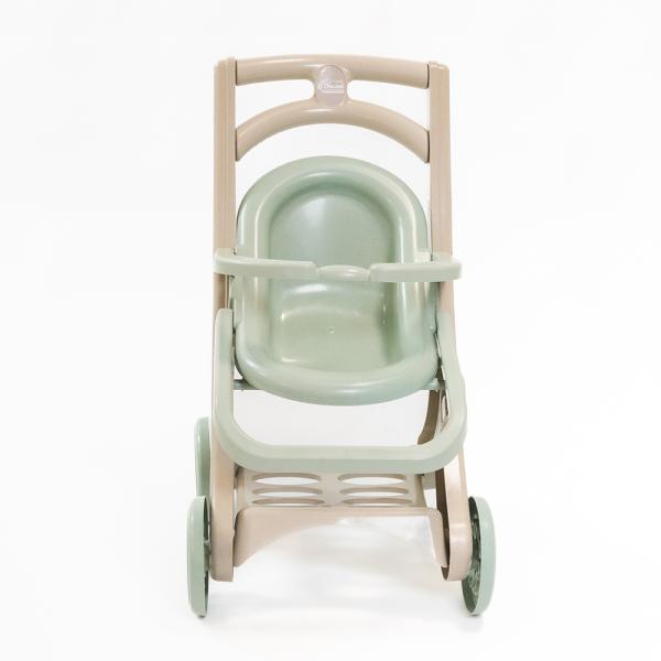 Doloni ECO Line Kočárek pro panenky Lounge béžovo-tyrkysový