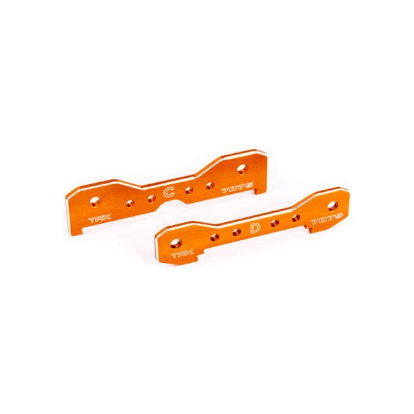 Traxxas RočNa Sklopka Zadaj Aluminij OranžNo Eloksiran (Za Sledge)-image