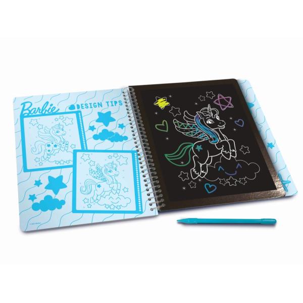 Barbie sketch book mer-mazing scratch reveal