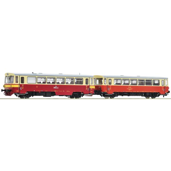 H0 - Dieselový motorový vozeň Rh M 152.0 s postranným vozíkom, CSD