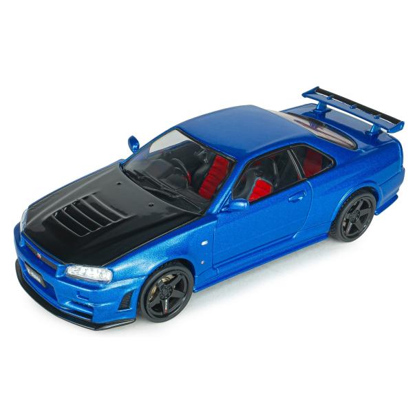 1:43 NISSAN SKYLINE GT-R (R34) Z-TUNE BAYSIDE BLUE