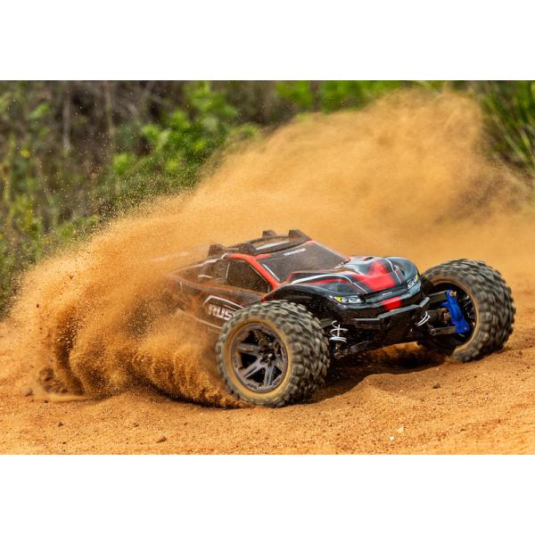 Traxxas Rustler 1:10 BL-2s 4WD RTR červený (obrázek 9)