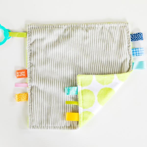 Dečka maznacia na C kroužku Little Taggia zelené tečky 0m +