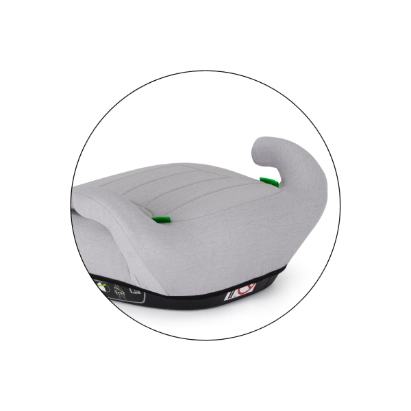 PETITE&MARS Podsedák Zuno Gentle Grey 125 - 150 cm (22-36 kg) (obrázek 7)