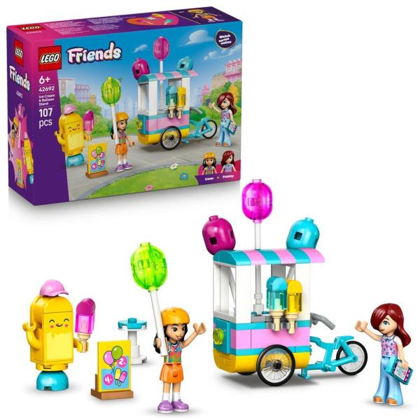 LEGO® Friends 42692 Puesto de helados y globos