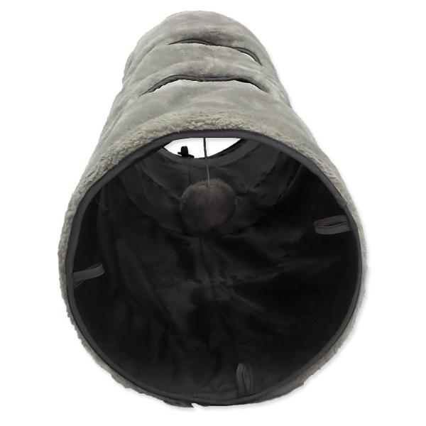 Tunel Magic Cat plyš šedý 120x24cm (obrázek 3)