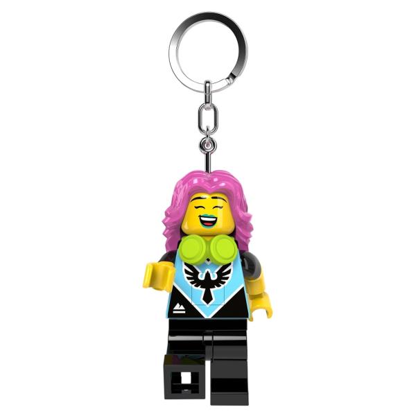 LEGO Minifigures Giocatrice di videogiochi figura luminosa (HT)