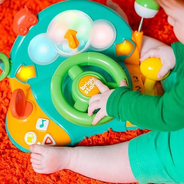 BRIGHT STARTS Hudební světelný volant Lights & Colors Driver™ 6m+ (obrázek 3)