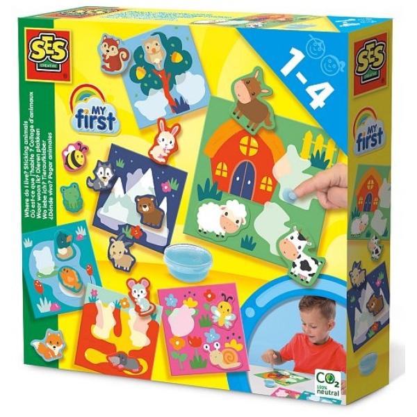 Moje prvé nalepovanie zvieratiek