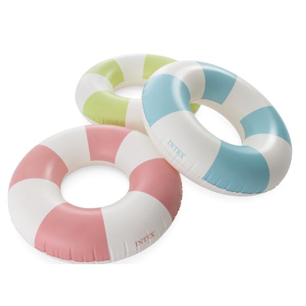 Intex 59271 Kruh nafukovací pruhovaný, 91 cm, 3 druhy