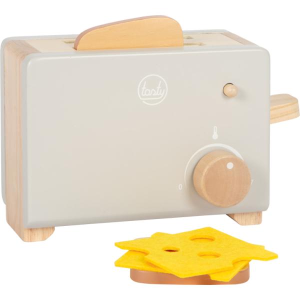 small foot Drevený sendvičovač Tasty sivý