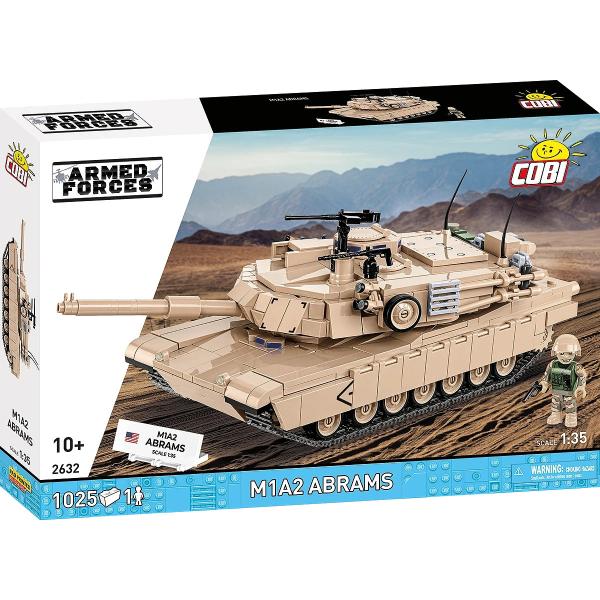 Cobi 2632 Ozbrojené síly M1A2 Abrams, 1:35, 1025 k