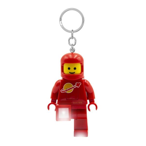 LEGO Spaceman Kozmonaut červený svítící figurka (HT)