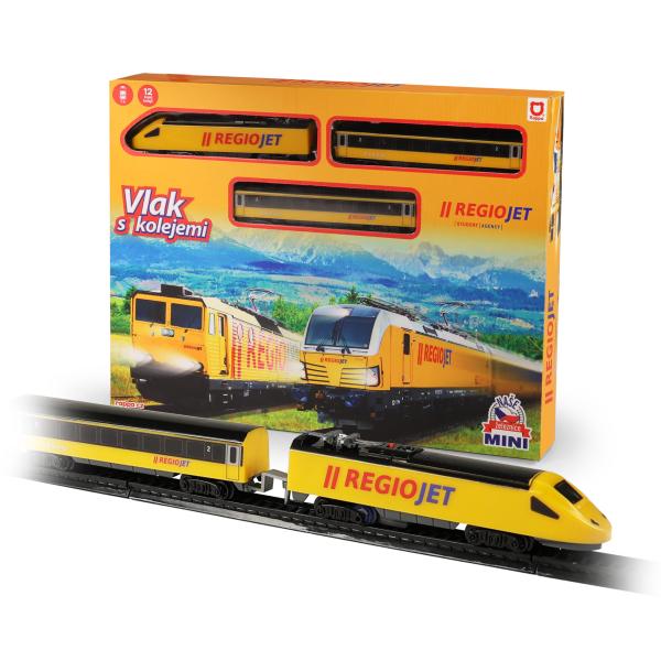 Vlak RegioJet Naše železnice Mini na baterie