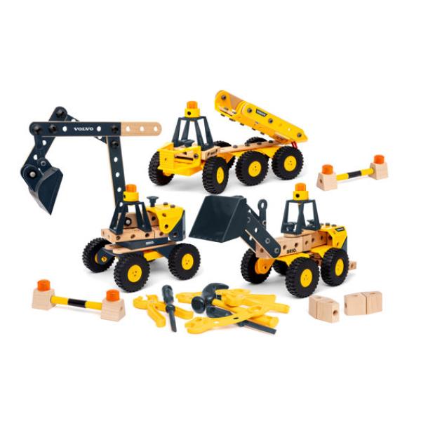 Builder - stavebné vozidlá Volvo, 3 stroje