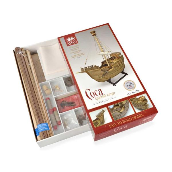 AMATI Coca - Karacke 15. století 1:60 kit (obrázek 7)