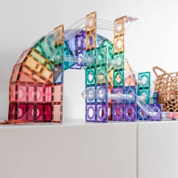 CONNETIX® Pastel Ball Run Pack magnetická stavebnice 106 ks (obrázek 9)