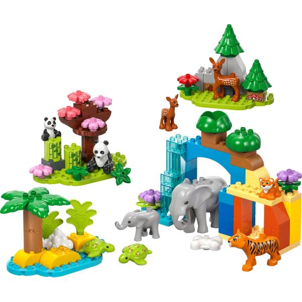LEGO® DUPLO® 10446 Rodinky divokých zvířat 3 v 1