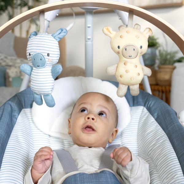 INGENUITY Houpačka houpající hudební Chambray 0m+, do 9 kg (obrázek 8)