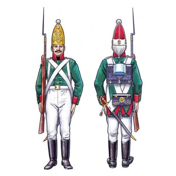 Model Kit figurky 6006 - NAPOL.WARS: RUSKÉ GRANÁTNÍKY (1:72) (obrázek 3)
