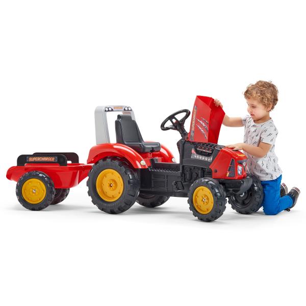 Falk Šlapací traktor 2020AB Supercharger červený (obrázek 4)