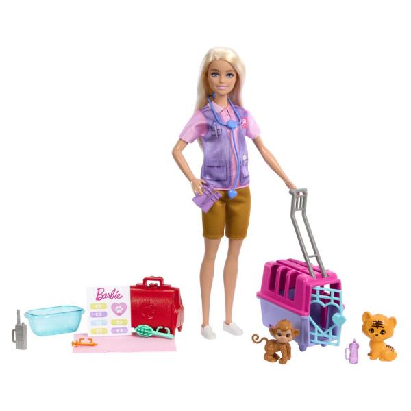 Mattel Barbie Panenka zachraňuje zvířata - blondýnka (obrázek 3)