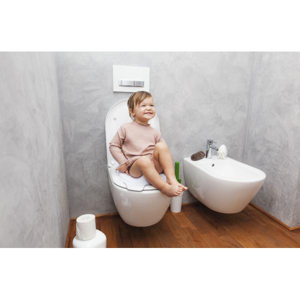 Adaptér pro WC "Unicorn", Grey/Pink (obrázek 4)