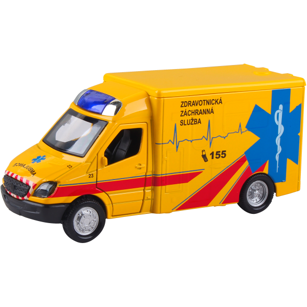 Záchranáři 1:36 Ambulance ZZS Mercedes-Benz