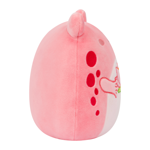 SQUISHMALLOWS Růžová žába s leknem - Lonina (obrázek 5)