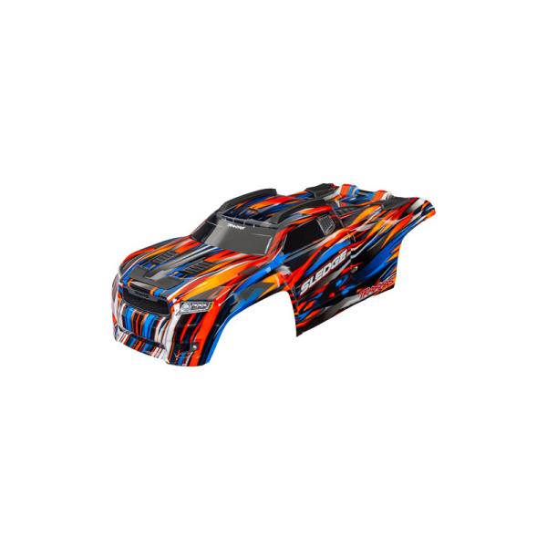 Carrozzeria Traxxas Sledge arancione