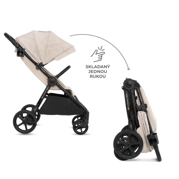 Kinderkraft Kočárek sportovní Mitzy Dune Whisper Bizuu