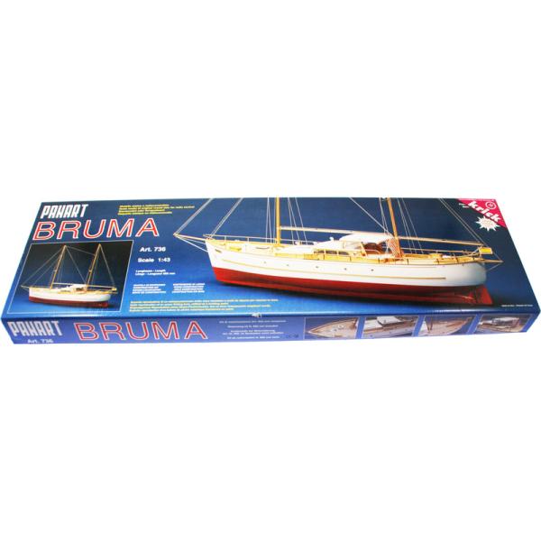 Mantua Model Motorová jachta Bruma 1:43 kit (obrázek 11)