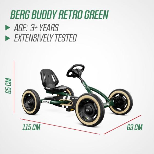 BERG Buddy Retro Green (obrázek 8)