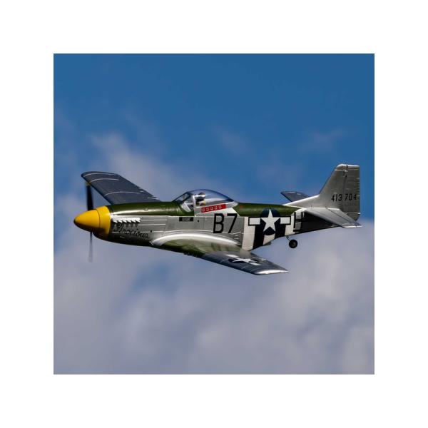 E-flite P-51D Mustang 1.0m AS3X+ SAFE Select BNF Basic