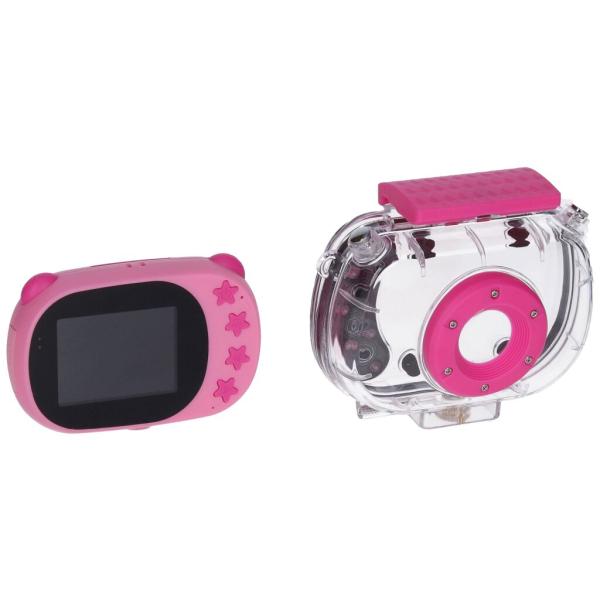 Dětský digitální fotoaparát s vodotěsným pouzdrem – foto 20Mpx, video Full HD