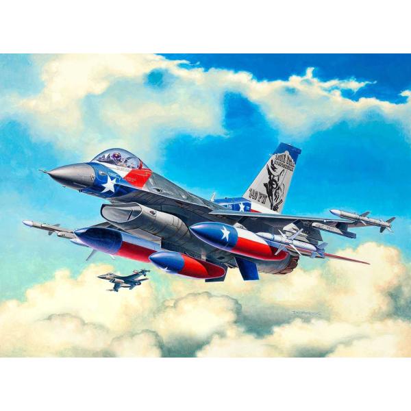 Plastic modelky letadlo 03992 - Lockheed Martin F-16C Fighting Falcon (1: 144) (obrázek 4)