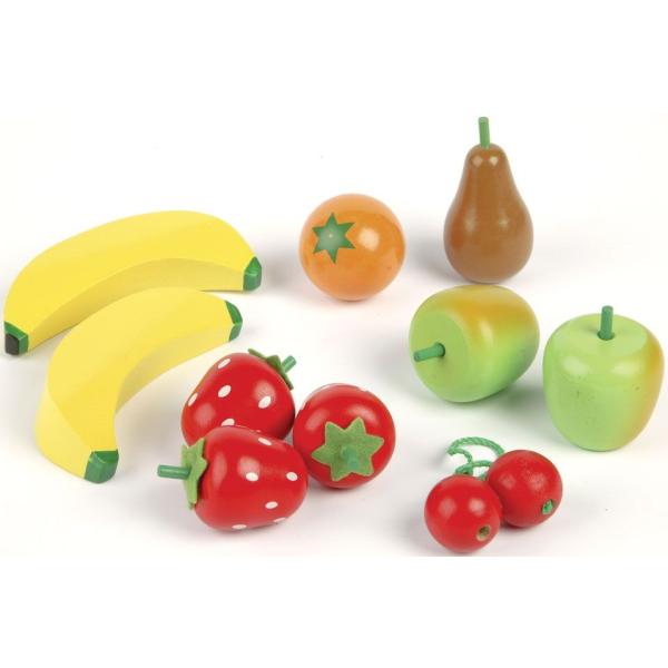 Tidlo Dřevěná bedýnka s ovocem