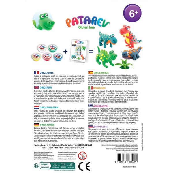 SENTOSPHERE Patarev mini Dinosauři (obrázek 3)
