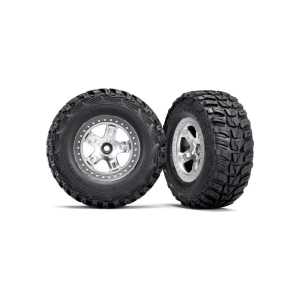 Traxxas koleso 2.2/3.0", disk SCT saténový, pneu Kumho (2) (2WD predný)