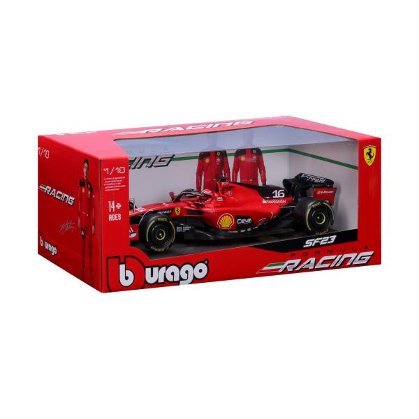 Bburago 1:18 Formula F1 Ferrari Scuderia SF-24(2024) č.55 Carlos Sainz - s řidičem (obrázek 4)