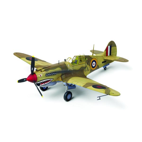 Model Kit letadlo 12235 – TOMAHAWK IIB „ACE OF AFRICAN FRONT“: LE (1:48)
