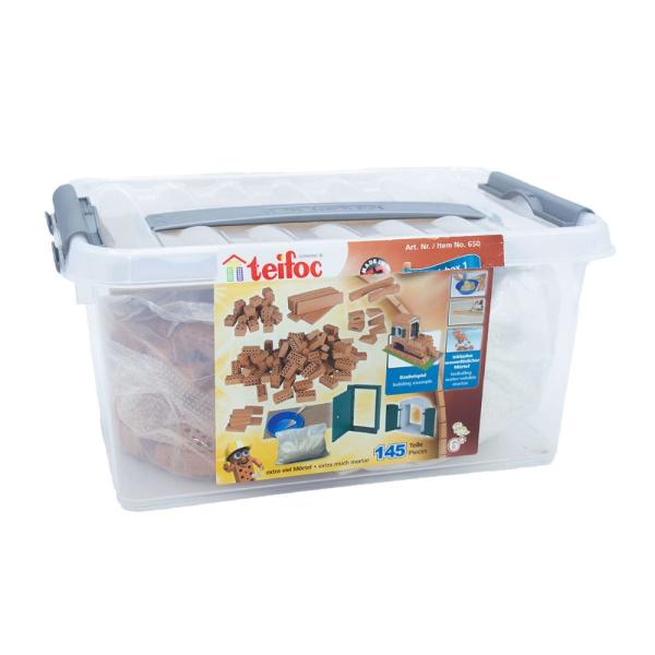 TEIFOC stavebnice Kreativní sada I 145 dílků