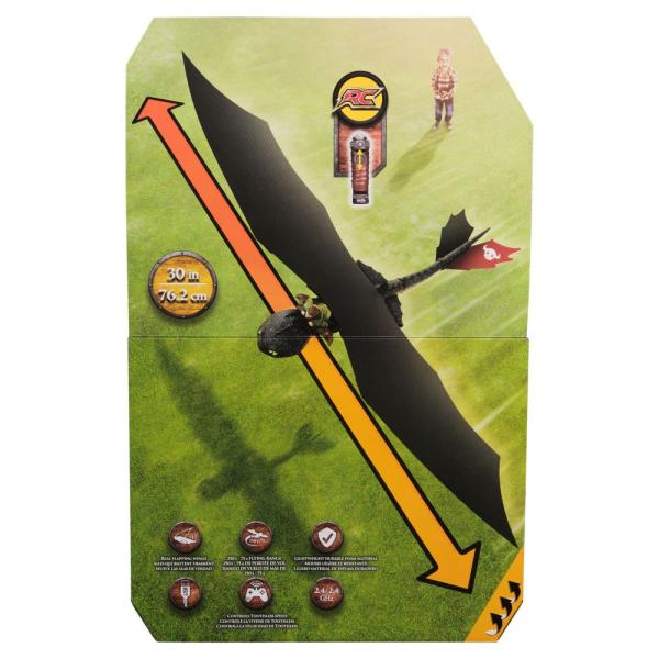 Jak vycvičit draka velký RC létající Bezzubka