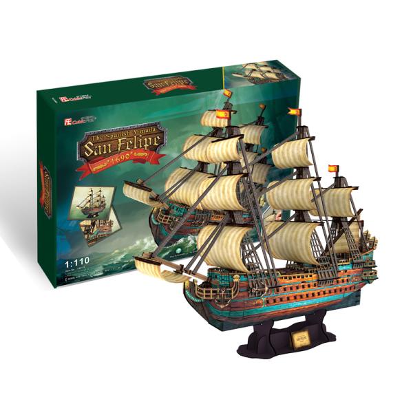 3D puzzle Španělská armáda San Felipe
