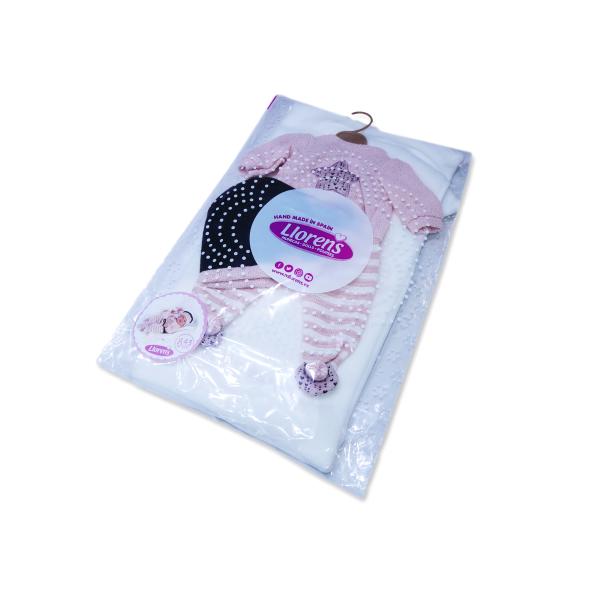 Llorens M843-26 oblečení pro panenku NEW BORN velikosti 43-44 cm