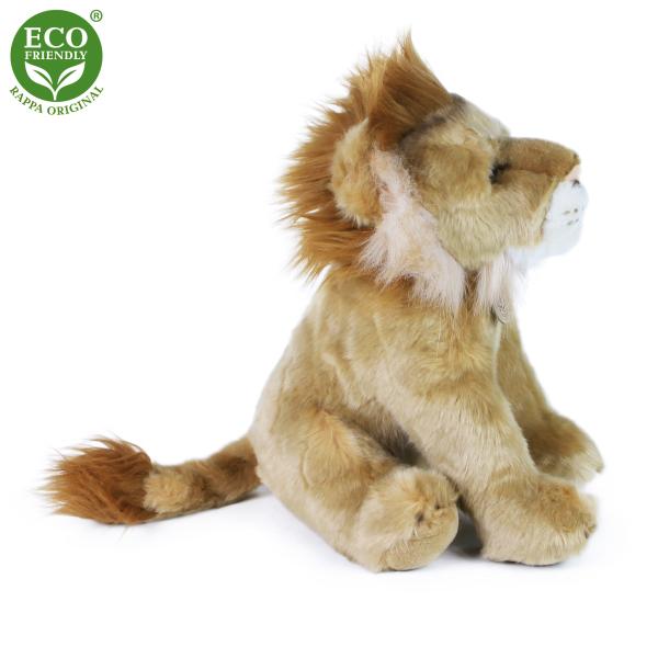 Plyšový lev 30 cm EKO-PŘÁTELSKÝ (obrázek 3)