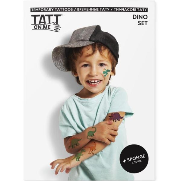 TATTonMe Tetovačky pro děti Dinosauři sada