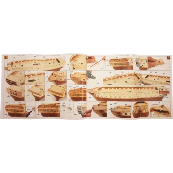 OCCRE Belle Poule 1:90 kit (obrázek 9)