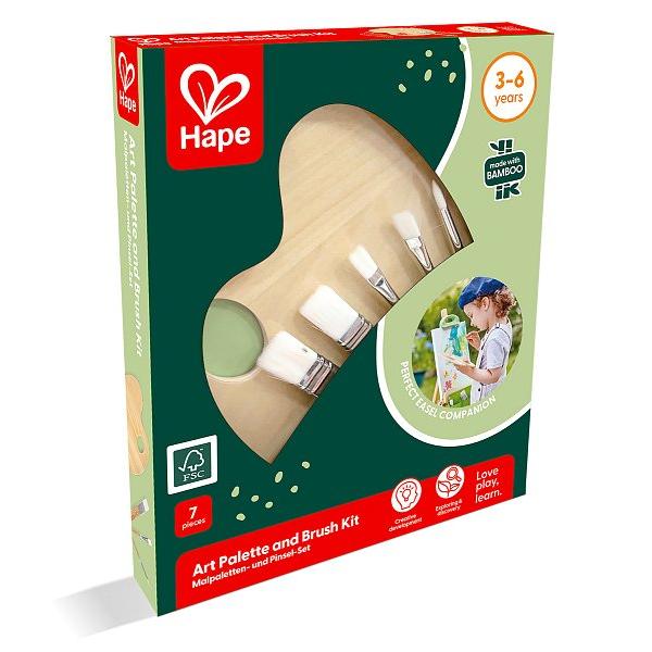 Hape Výtvarná paleta a sada štětců (obrázek 4)