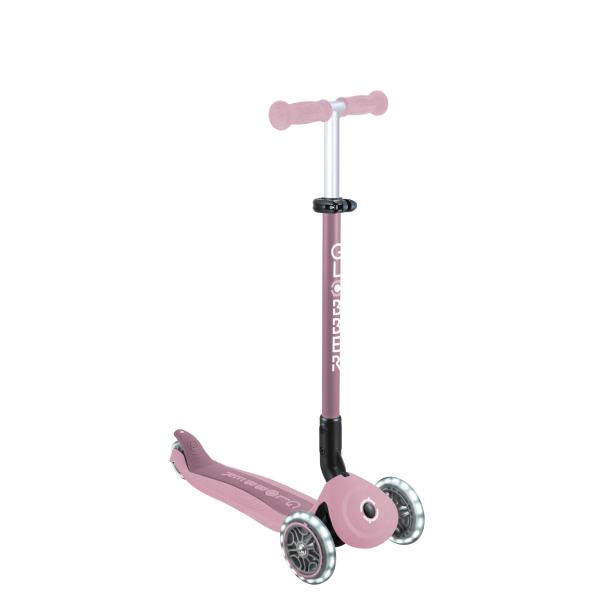 Globber Dětská koloběžka Go up active lights ecologic Berry (obrázek 6)